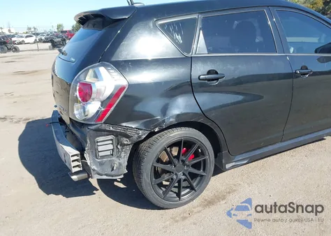 2009 Pontiac Vibe Gt из США, поврежденный, VIN 5Y2SR670X9Z474294